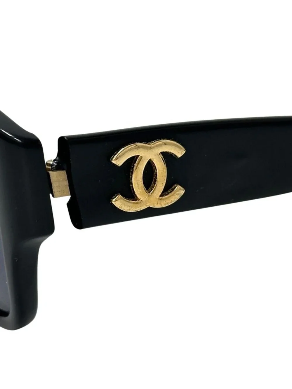 Chanel Sunglasses CC Logo Black Eyewear